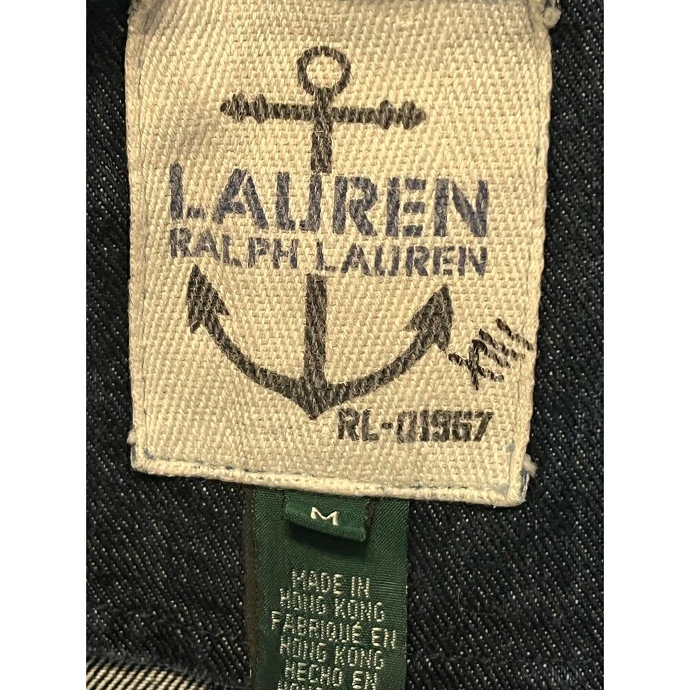 Ralph LAUREN Women's Denim Peacoat Jacket - Blue - Picture 7 of 9